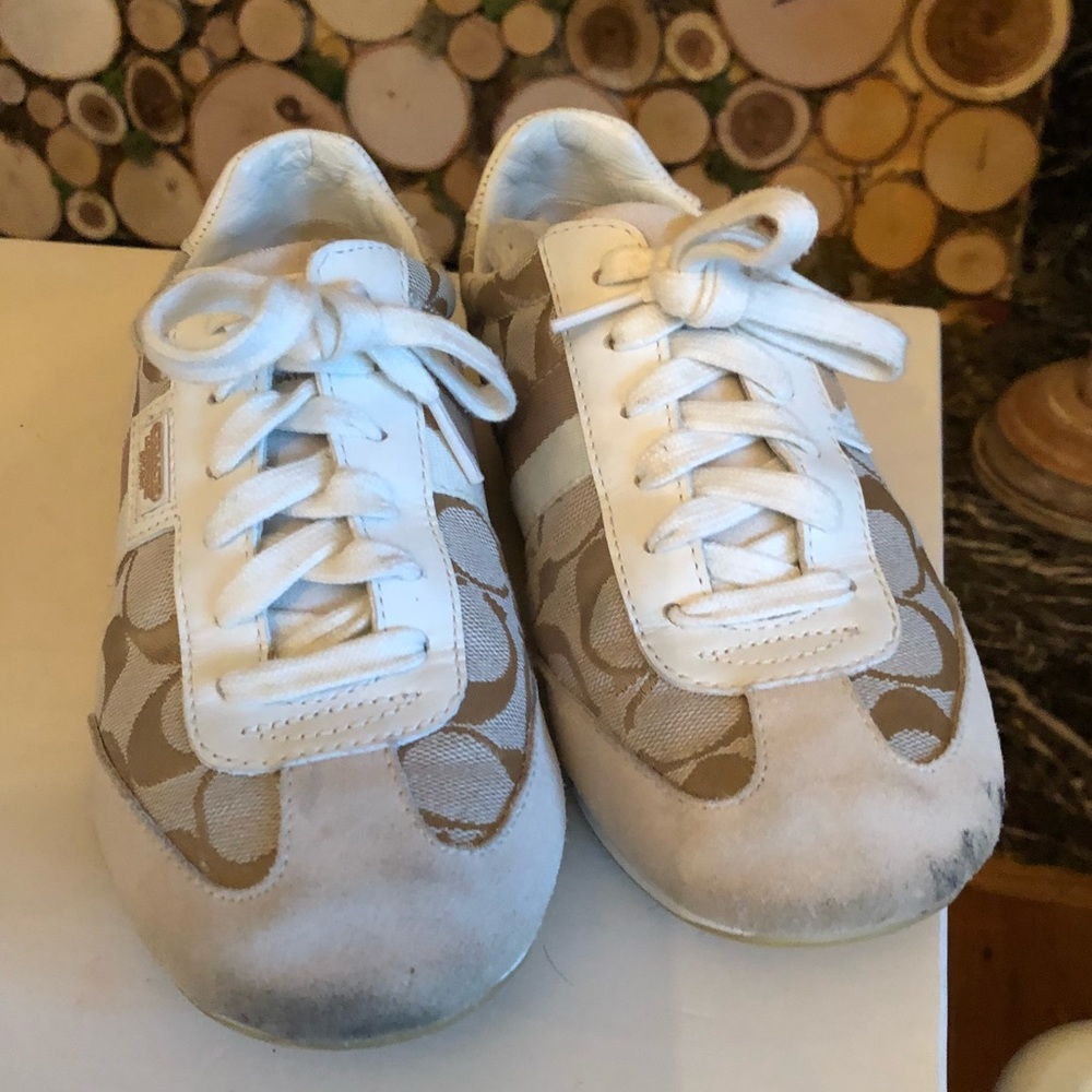 Coach brown sneakers size 7
